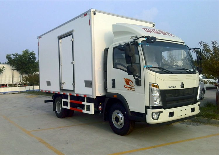 HOWO 4X2 4x4 Rhd Refrigerated Box Truck Chilled Lorry Cold Chian Insulated Curtainsider Thermo King - Image 7