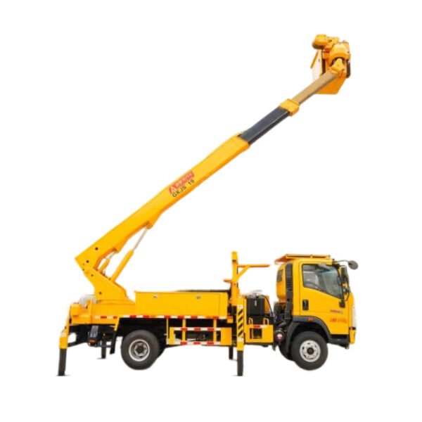 Sinotruk HOWO 4X2 Telescopic Boom Aerial Platform Truck 24m– 32m Bucket Lift