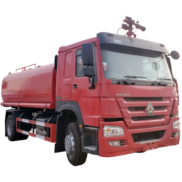 HOWO Right Hand Driving 290HP 10000liters Fire Sprinkler Truck Fire Pump Vehicle Water Tank Fire Fighting Truck for Sale