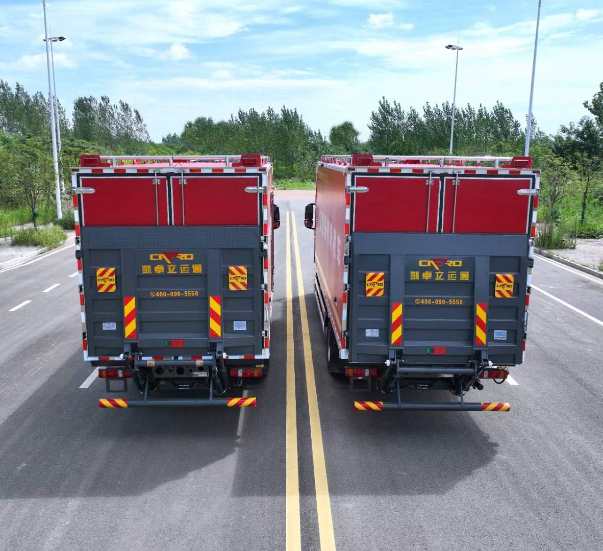 10 wheels HOWO 6m Cargo Box Freezer Refrigerator Van Truck Refrigerator Box Truck - Image 14